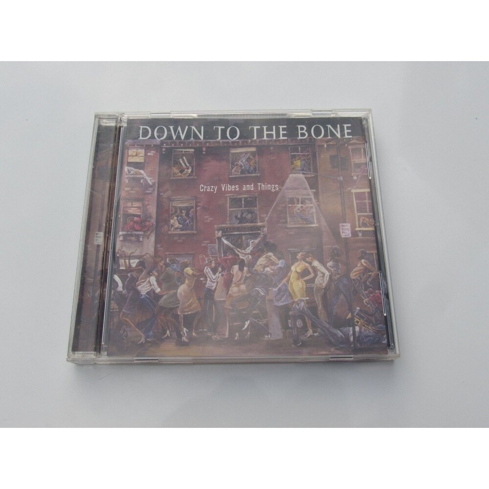 Down To‎ The Bone – Crazy Vibes and Things CD 2002 Jazz Funk GRP